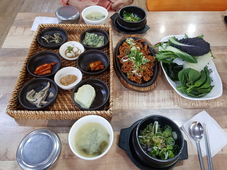 【한식】 대구 만촌 경주현곡우렁이쌈 내돈