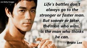 《동기부여 명언》Life’s battles don’t always go to the stronger or faster man. 항상 더 힘 세고 더 빠른 사람이 이기지 않는다.