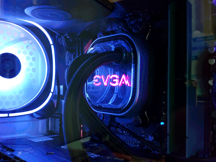  RGB감성을 담은 가성비 수냉쿨러 - EVGA CLC 240 Liquid 쿨러 -