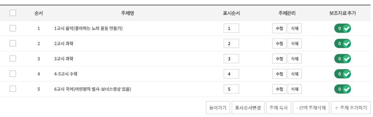 8월 27일 목요일 원격수업(이학습터)