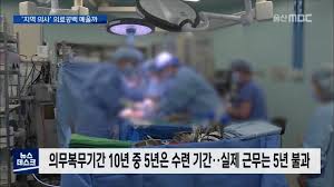  전공의파업 4대의료정책 10년의무복무 의문점 : 실효성정책문제 의무복무 문제점