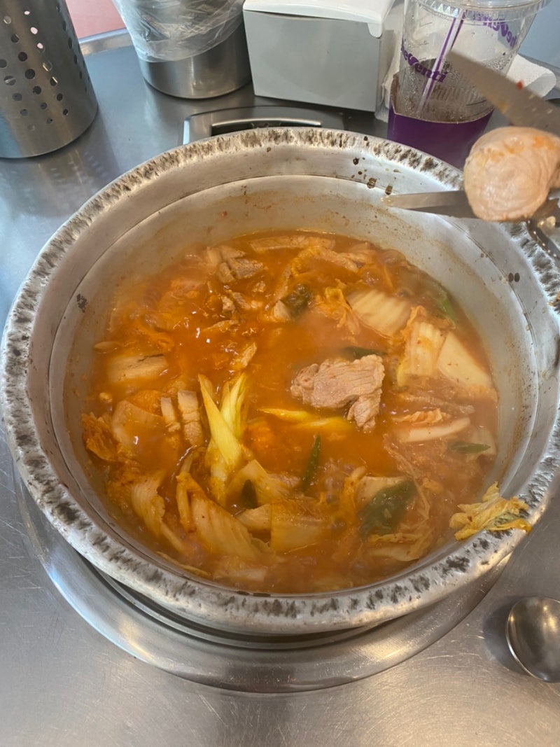 [양산] 백채 김치찌개 처음 먹어본 후기