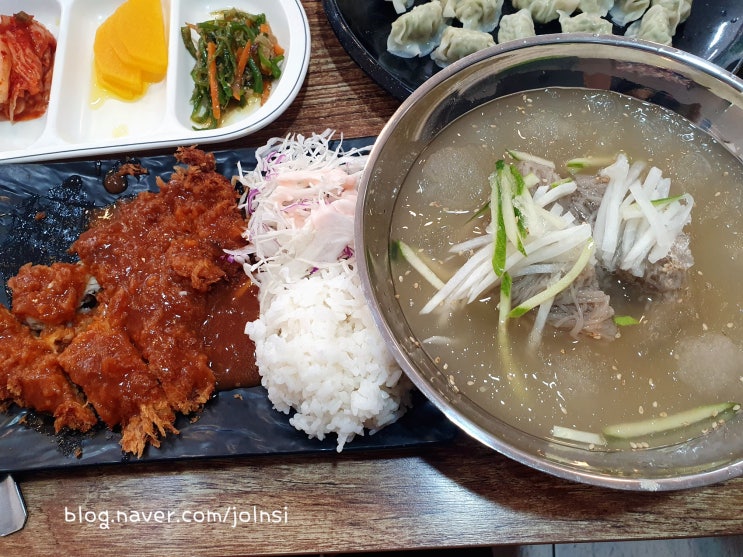  성수동 뚝섬역 맛집 성수 왕돈까스&왕냉면 냉모밀까지 푸짐해