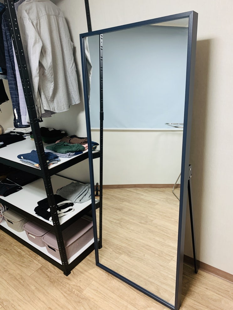  느낌 있는 대형와이드 전신거울추천 리센트 옷방꾸미기