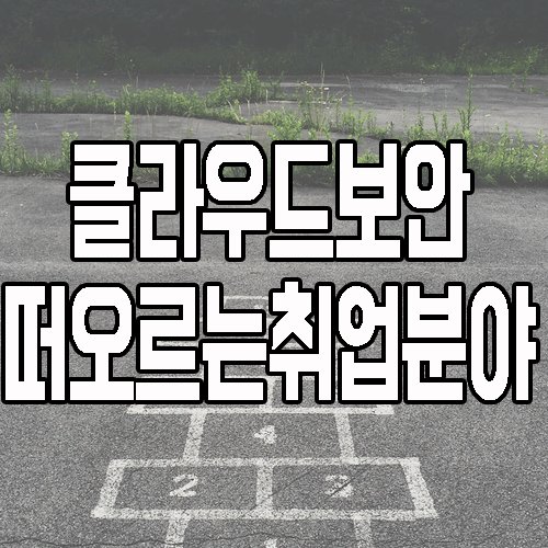  클라우드 보안 : IT 업계의 떠오르는 분야. 취업은 어떻게?