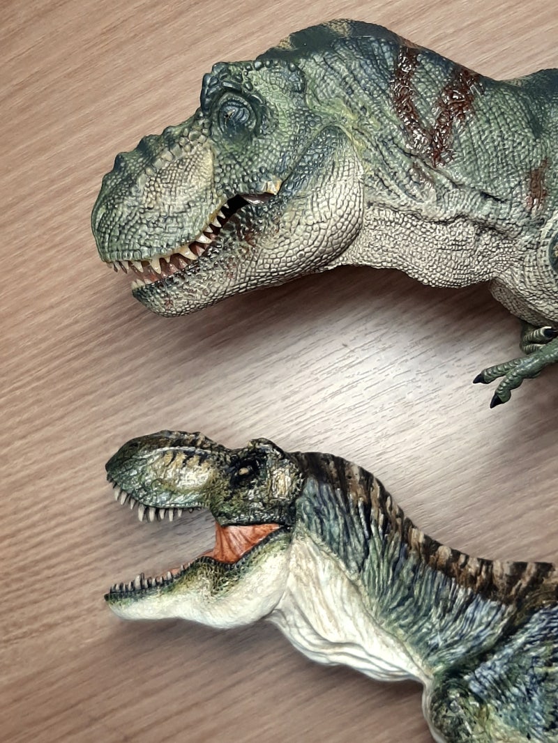 리보: \u003c쥬라기 공원 3\u003e 1/35 죽은 티라노사우루스 'Bites The Dust' 피규어 리뷰 : 네이버 블로그, image size:800x1066