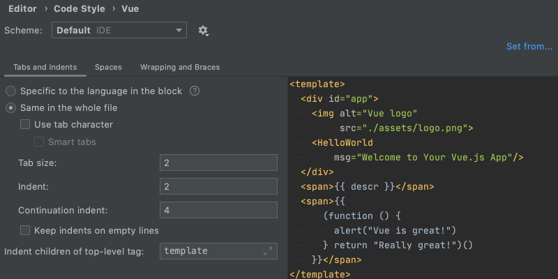 WebStorm 2020.2 : Prettier를 디폴트 서식 지정 도구로 사용하고 Nuxt.js로 작업하며 GitHub 풀 ...