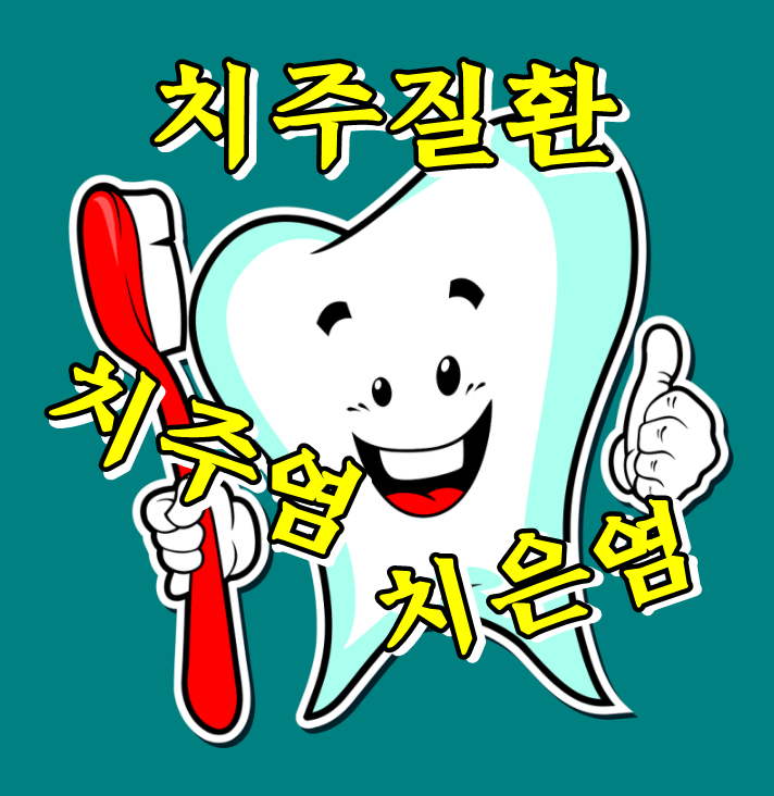 치주질환 원인, 치은염/치주염 차이