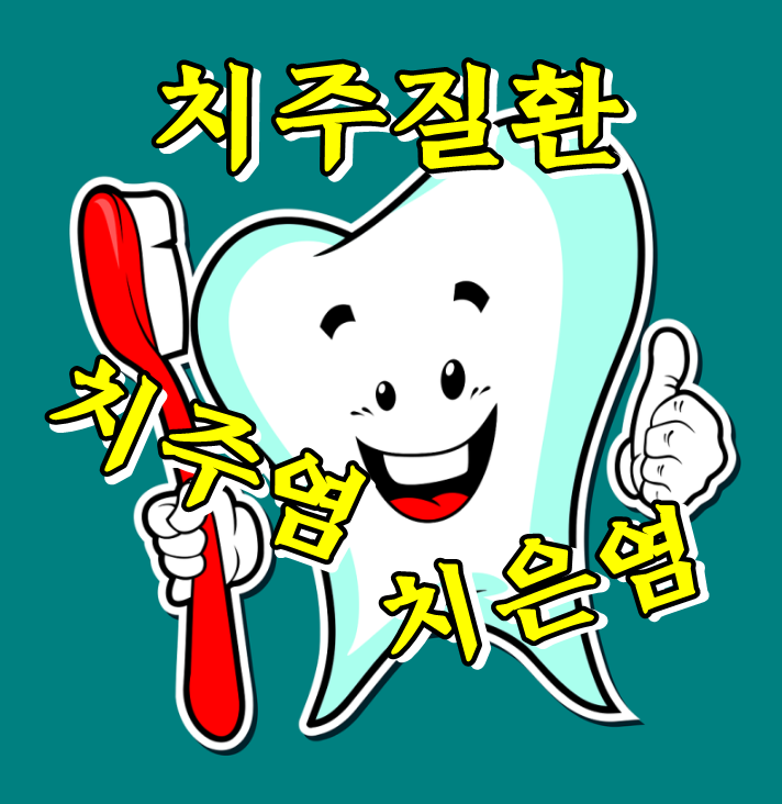  치주질환 원인, 치은염/치주염 차이