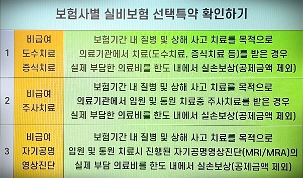 40대실비보험 가성비좋은실비보험 1