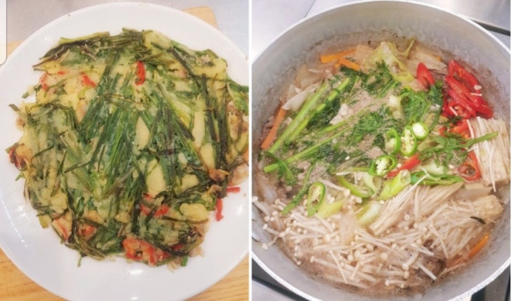  내일배움카드 한식조리입문 찌개반찬과정 8일차