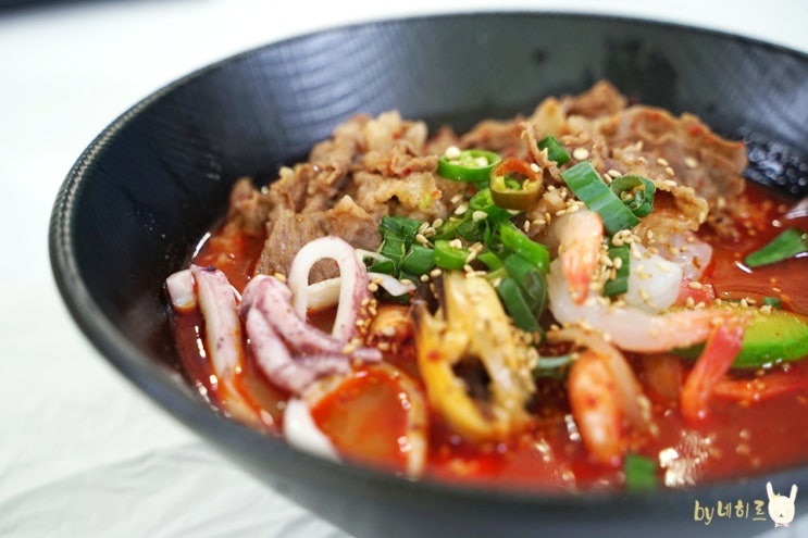  속초 델피노리조트 맛집 얼큰한 짬뽕순두부