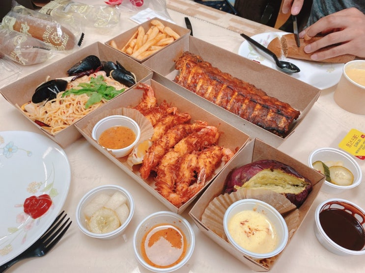 아웃백 딜리버리 시켜먹을만한 메뉴 추천 LIST, (할인 방법은?)-.