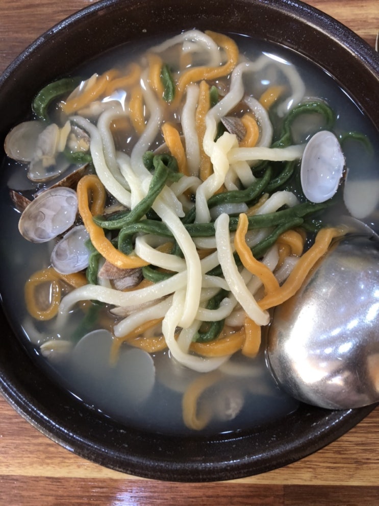  [경기 / 남양주] 최고집칼국수 - 시원한 국물 바지락 칼국수와 피자 같은 해물전이 일품