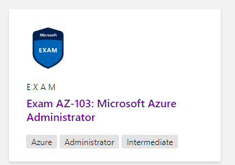 [AZ103][Azure103] Microsoft Azure Administrator 103 시험 합격한 후기