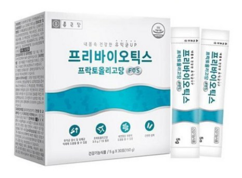  장건강의 필수템 종근당 프리바이오틱스 FOS가 필수인 이유