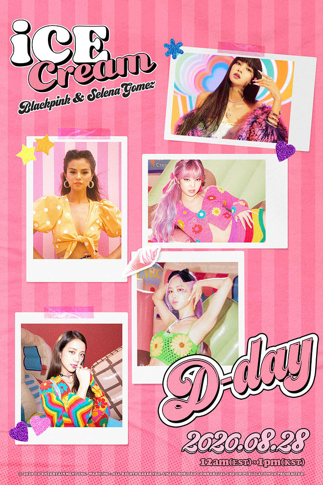 블랙핑크 & 셀레나 고메즈 'Ice Cream' Official MV /가사 / 듣기 / 뮤직비디오 BLACKPINK - 'Ice Cream (with Selena Gomez) 블랙핑크 & 셀레나 고메즈 'Ice Cream' Official MV /가사 / 듣기 / 뮤직비디오 BLACKPINK - 'Ice Cream (with Selena Gomez)
