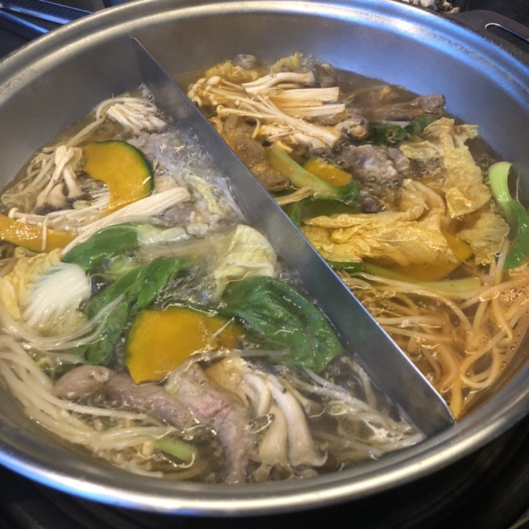  깔끔하고 정갈한 의정부 샤브샤브 월남쌈 맛집::소담촌