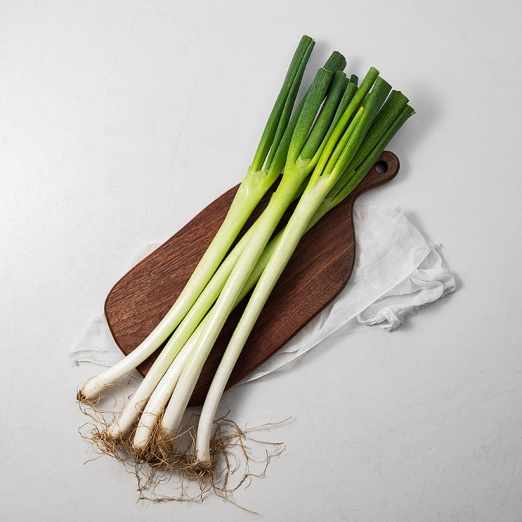  친환경 인증 흙대파, 800g, 1봉