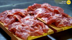쫀득쫀득 특별해서 더 맛있는 돼지고기 특수부위 덜미살, 꼬들살/ 새마을본부 & 돼지특수부위 / Korean street food