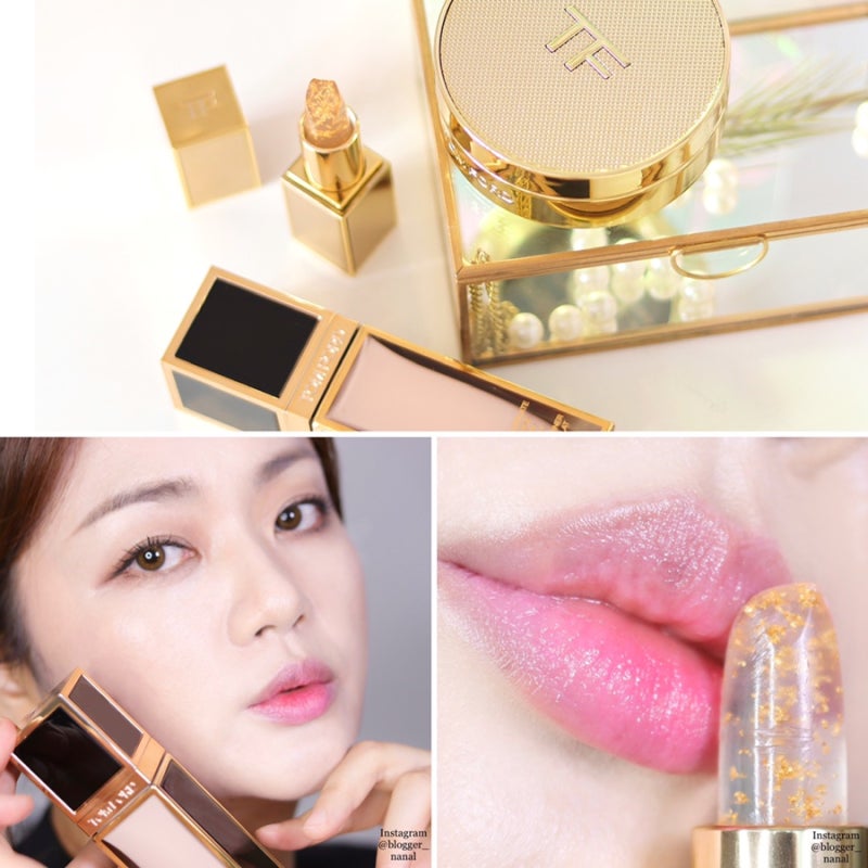 톰포드 셰이드 앤 일루미네이트 파운데이션 & 쿠션, 립 블러시 넘 촉촉하고 고급지다♥