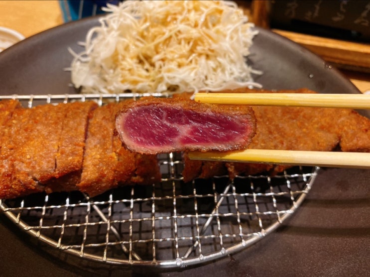  [하남맛집]교토가츠규 스타필드 하남에서 소고기돈까스(살치살)