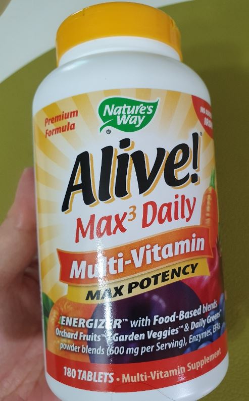  불규칙적인 식생활을 하신다면! 계속 피곤하시다면! 남녀노소 가성비 훌륭한 Nature's Way 얼라이브 종합비타민과 함께하실꺼죠?(feat. 복용 3년차)