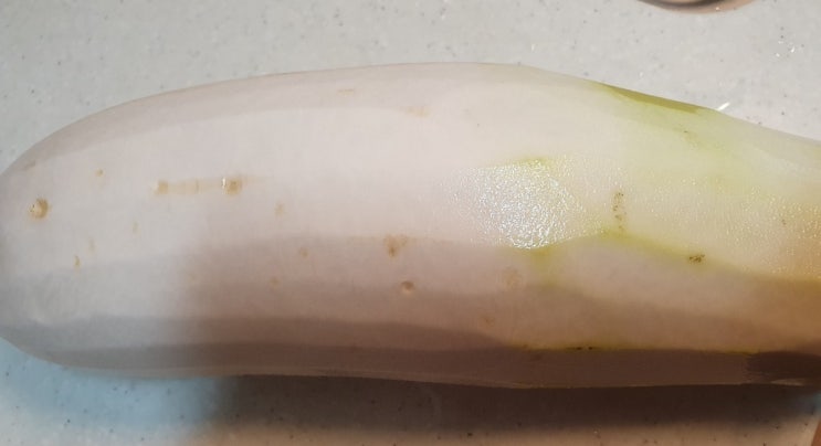  고깃집 무초절임 & 짬뽕라면