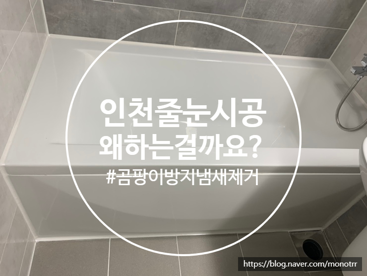  인천 줄눈시공 논현동 유승한내들 아파트
