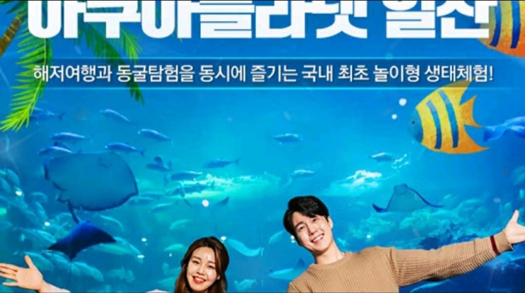  일산아쿠아플라넷^^ 주말 가족나들이 어때요?