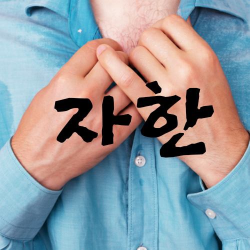  아무 때나 수시로 흘리는 식은땀 - 자한(自汗)