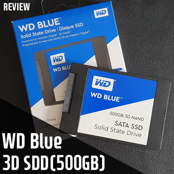 가성비 SSD! Western Digital WD Blue 3D SSD(500GB) 리뷰
