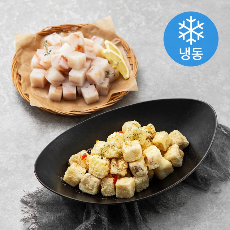  네모 동태살 강정용 (냉동), 500g, 1봉
