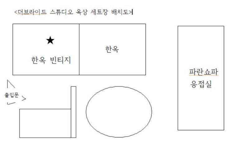  아이웨딩)더브라이드 스튜디오 실외 옥상 배경 세트장 시리즈 #1한옥빈티지 직찍