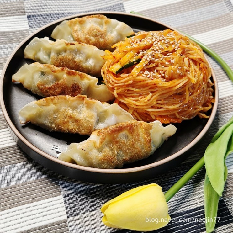 Jinny's집밥레시피 비빔만두 만들기 주말 온가족 점심메뉴