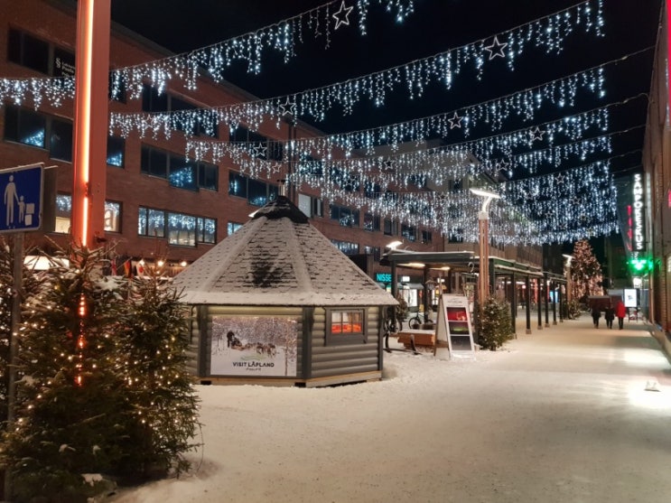 [핀란드/라플란드]➃ 산타의 고향, 로바니에미(Rovaniemi) 시내, 맛집 Ravintola Roka Street Bistro