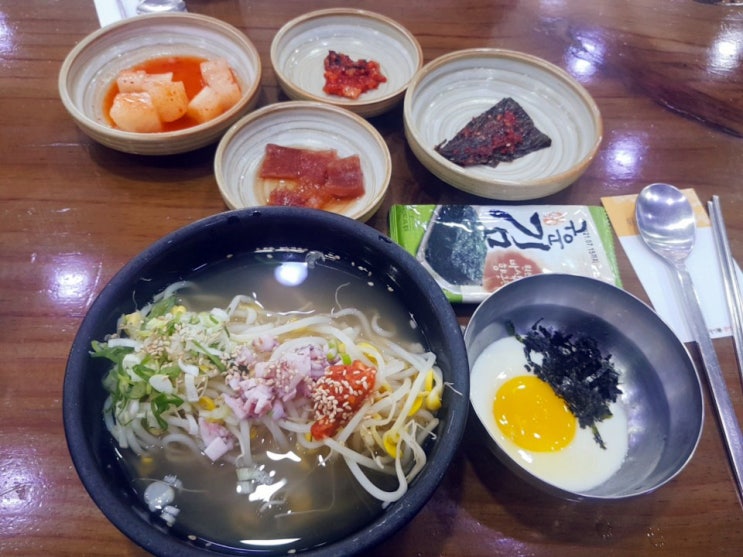 간편하고 든든한, 당산 시루향기 콩나물 국밥