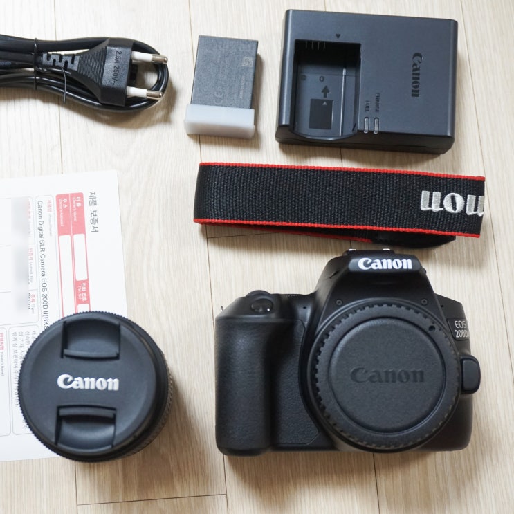  DSLR 카메라 입문! 캐논 200d 2 공홈구매 + 정품등록 이벤트