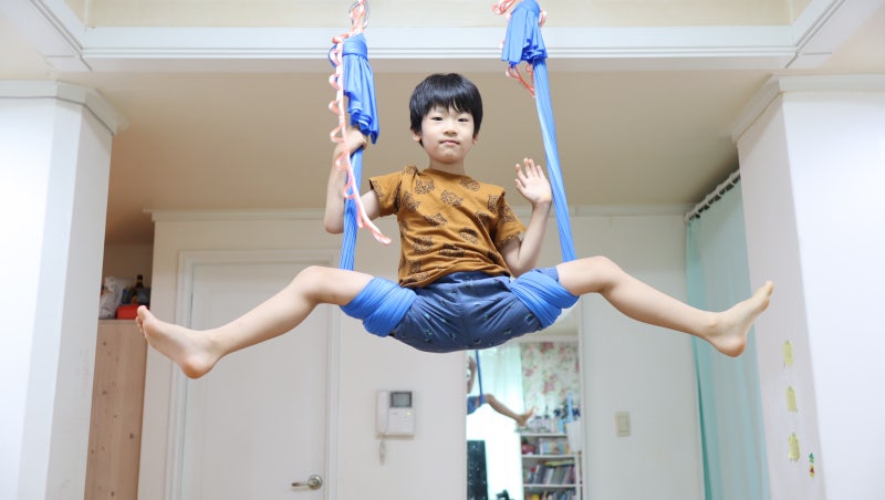 가정용 플라잉 요가 해먹설치 진작할걸 그랬네