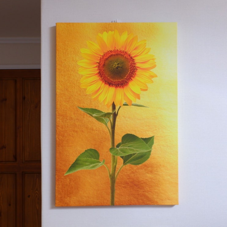  돈 들어오는 그림 한보름 해바라기 액자 구매 했음!