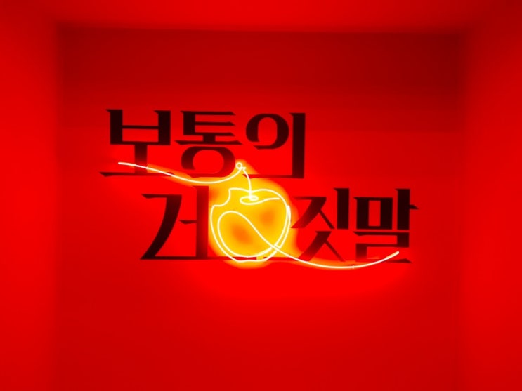 종로 부암동 석파정 서울미술관, 보통의 거짓말 전시
