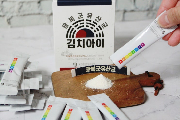  광복군유산균 김치아이 마늘포스트바이오틱스 93.5%