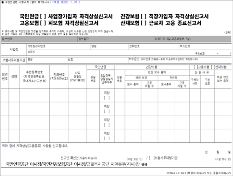비정규직근로자(일용직,계약직,촉탁직,알바)의 4대보험 자격관리 : 네이버 블로그 비정규직근로자(일용직,계약직,촉탁직,알바)의 4대보험 자격관리 : 네이버 블로그