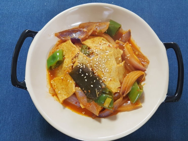  홈메이드 떡없는 매콤떡볶이 레시피