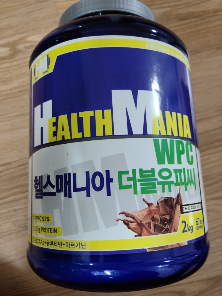헬스매니아 프로틴 WPC 헬스 단백질 보충제 초코맛