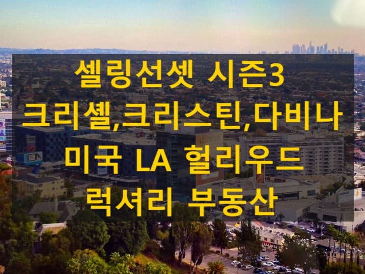 셀링 선셋 시즌 3 - 넷플릭스 추천미드(미국 부촌 LA 헐리우드 최고급 부동산, 주택, 크리셸, 다비나, 크리스틴에게 무슨일이?) 셀링 선셋 시즌 3 - 넷플릭스 추천미드(미국 부촌 LA 헐리우드 최고급 부동산, 주택, 크리셸, 다비나, 크리스틴에게 무슨일이?)