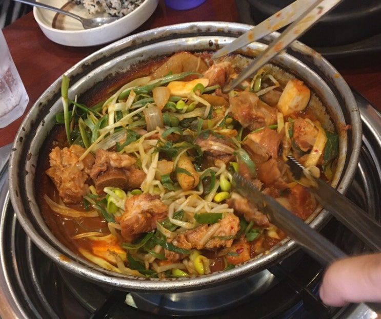 [울산 삼산 매운짚신갈비] 남구맛집 추천! 고기,매운거 땡길때