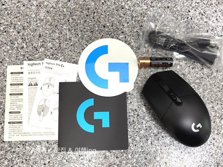  무선 게이밍 마우스 로지텍 G304 2주 사용 후기