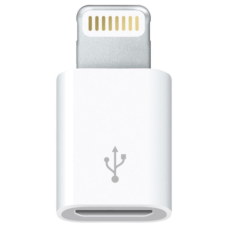 08월 리뷰제품 애플 정품 라이트닝 마이크로 USB 어댑터 MD820FE/A! 이용하세요!