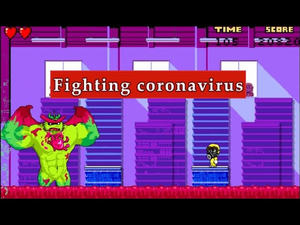 CoronaFighting coronavirus코로나 바이러스 박멸하기 CoronaFighting coronavirus코로나 바이러스 박멸하기